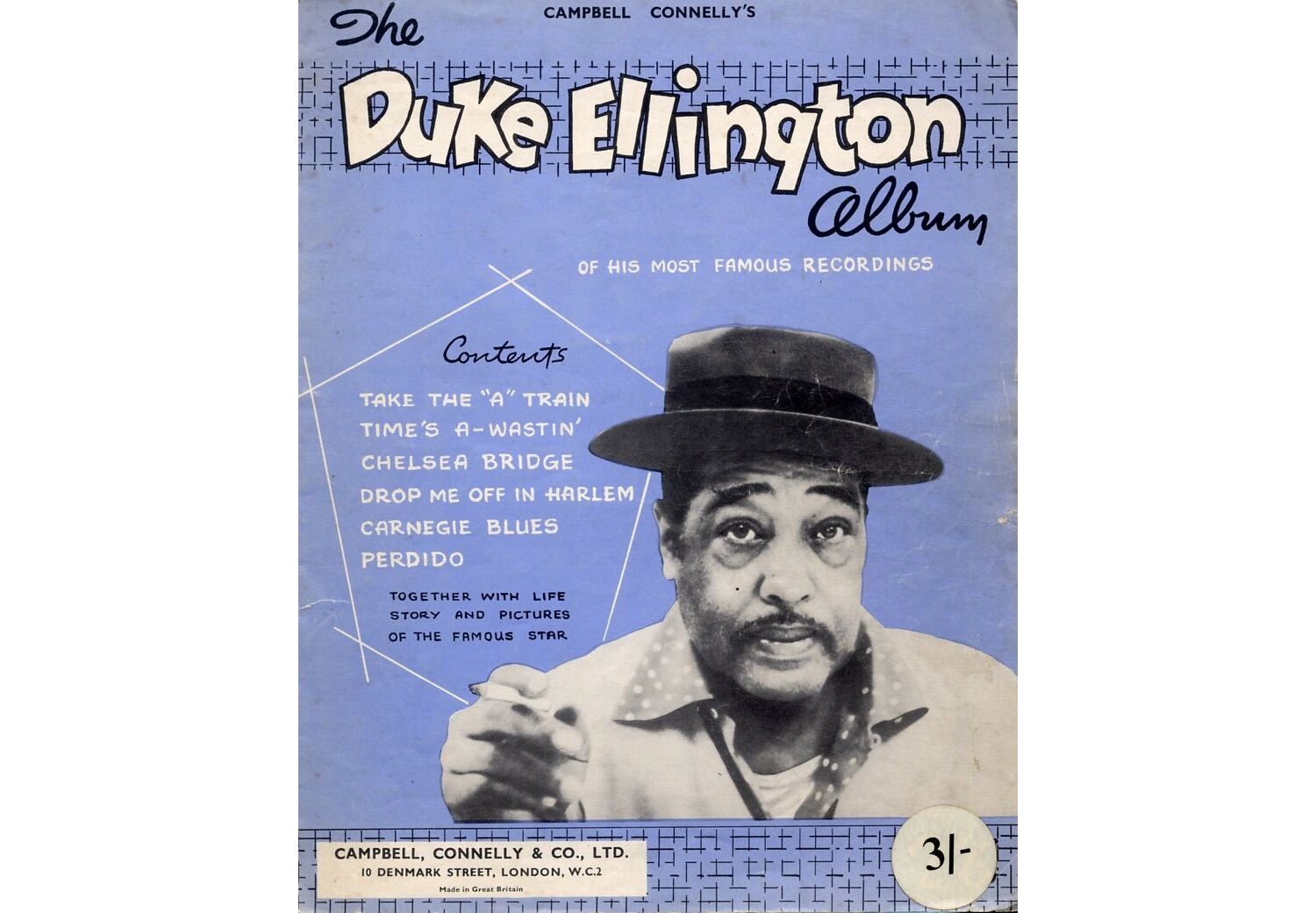 Most　The　Duke　Pictures　Ellington　Songs　Album　his　Famous　and　of　his　Recordings　Story　Including　life　only　£26.00