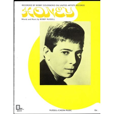 Honey Song Featuring Bobby Goldsboro Only 10 00