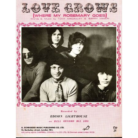 Love Grows (Where My Rosemary Goes) (tradução) - Edison Lighthouse -  VAGALUME