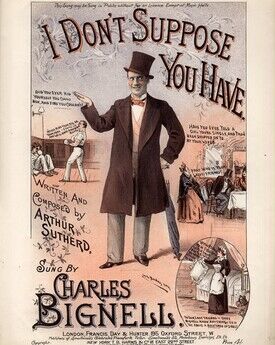 I Don't Suppose You Have - Sung by Charles Bignell