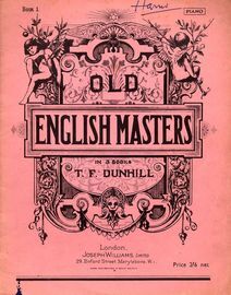 Old English Masters, for Piano - Book I - Edition No. 164