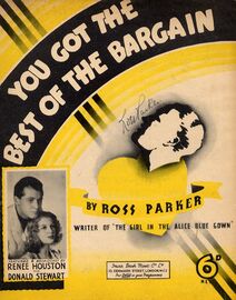 You Got The Best of the Bargain - Featuring Renee Houston and Donald Stewart