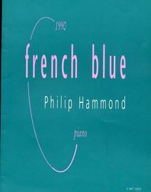 1990 French Blue Philip Hammond Piano piece for Alan Angus CMC1003