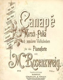 Canape - Marsch Polka - For Piano