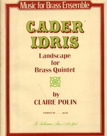 Cader Idris - Landscape for Brass Quintet
