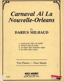 Carnaval Al La Nourvelle Orleans - For Two Pianos
