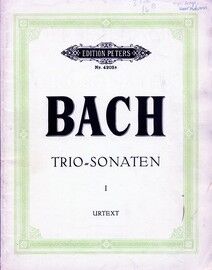 Bach - 2 Sonatas - For String Trio and Harpsichord - Edition Peters No. 4203a