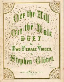 Oer the Hill Oer the Dale, duet for two female voices,