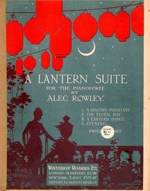 A Lantern Suite - For the Pianoforte