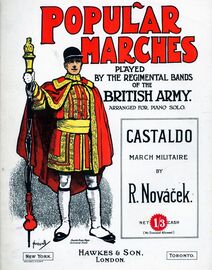 Castaldo, march militaire Op. 40. Popular Marches played by the Regimental Bands of the British Army