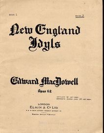 New England Idyls - Op. 62 -  A series of 10 scenes - Book 2 - Scenes 6 to 10