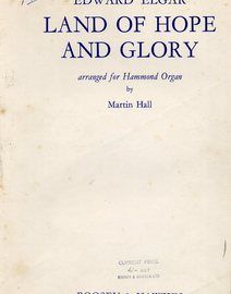 Edward Elgar -  Land of Hope and Glory - Arranged for Hammond Organ by Martin Hall