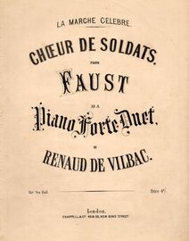 Choeur Des Soldats from the Opera Faust