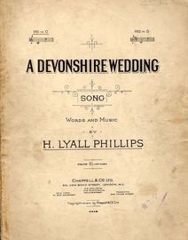 A Devonshire Wedding - Song in the key of C major for low voice