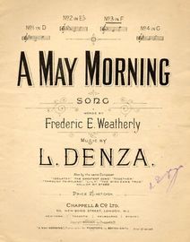 A May Morning - Song - In the key of F major