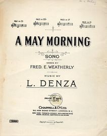 A May Morning - Song - In the Key of G major for high voice