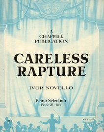 Careless Rapture -  Piano Selection
