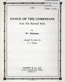 Dance of the Comedians. From "The Bartered Bride" - Piano Solo