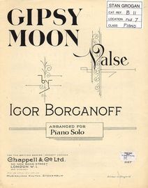 Gipsy Moon - Valse - Piano Solo Edition