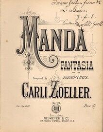 Manda, Fantasia for the Pianoforte