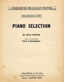 Piano Selection - From "Silk Stockings" - Professional Copy
