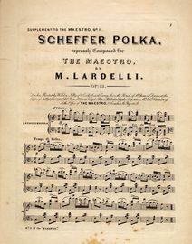 Scheffer Polka, expressly composed for The Maestro,