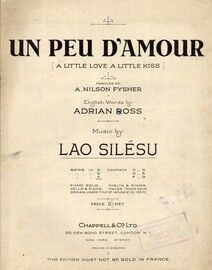 Un Peu D'Amour (A Little Love, A Little Kiss)  Song in the Key of F major