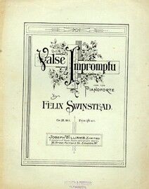 Valse Impromptu for the Pianoforte
