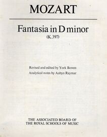 Fatasia in D minor