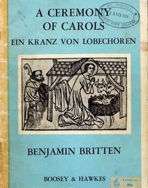 A Ceremony of Carols - Ein Kranz von Lobechoren - For Treble Voices and Harp