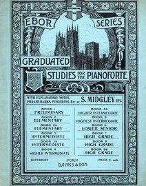 Ebor Series Graduated Studies for the Pianoforte - Banks Edition - Book 5 - Highest Intermediate Grade