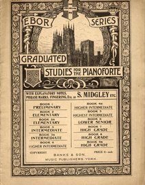 Ebor Series Graduated Studies for the Pianoforte - Banks Edition - Book 7 - High Grade