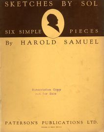 Harold Samuel - Sketches By Sol - Six Simple Pieces