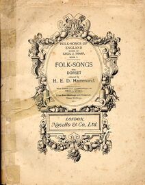 Folk Songs of England - book 1 - Folk Songs From Dorset