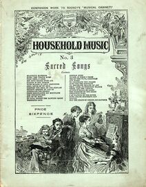 Household Music - No. 3 - Sacred Songs - For Voice & Piano