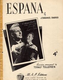 Espana as featured by Toralf Tollefsen