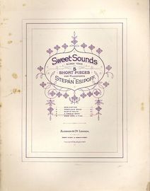 A Cradle Song - Sweet Sounds Series of 5 Short Pieces for Pianoforte - Series No. 4