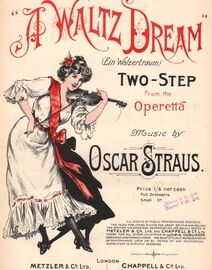 A Waltz Dream - Two-Step from the Operetta - Piano Solo