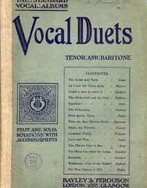 Vocal Duets - Tenor and Baritone - The Standard Vocal Albums Series - Staff and Sol-Fa Notations with Accompaniments