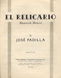El Relicario - Spanish Dance - For Piano