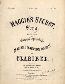 Maggie's Secret - Song in the key of F Major for High Voice