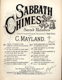 Nearer to my God to thee and Rock of Ages - Sabbath Chimes Series of Sacred Melodies No. 5