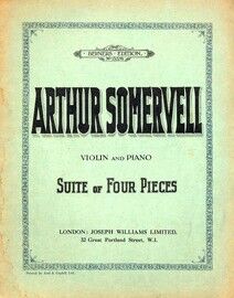 Arthur Somervell - Suite of Four Pieces - For Violin and Piano - Berner's Edition No. 13576