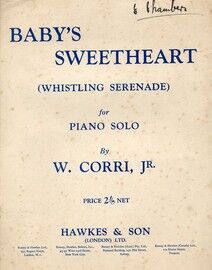 Baby's Sweetheart (Whistling Serenade) - Piano Solo