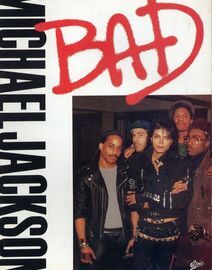 Bad - Michael Jackson - For Piano and Voice with Guitar chord symbols