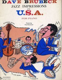 Jazz Impressions of the U.S.A - Dave Brubeck - For Piano featuring Paul Desmond
