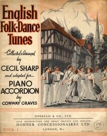 English Folk Dance Tunes - For Piano Accordion - Book 1