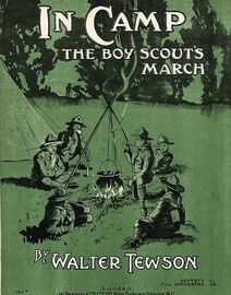 In Camp - The Boy Scouts March for piano solo