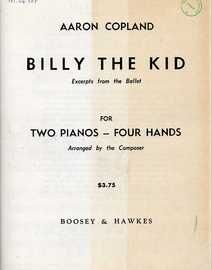 Aaron Copland - Billy the Kid - Excerpts from the Ballet for Two Pianos