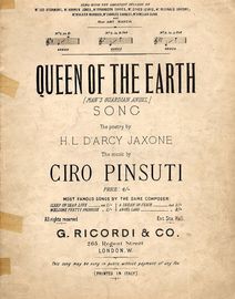 Queen of the Earth - Song - In the key of B flat major for medium voice